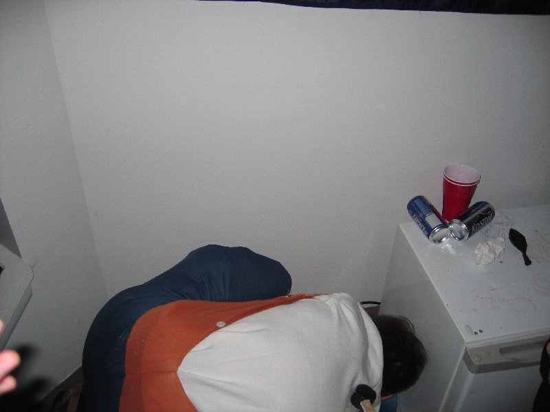 Halloween 046 stupid girl, what were you doing falling down behind the fridge